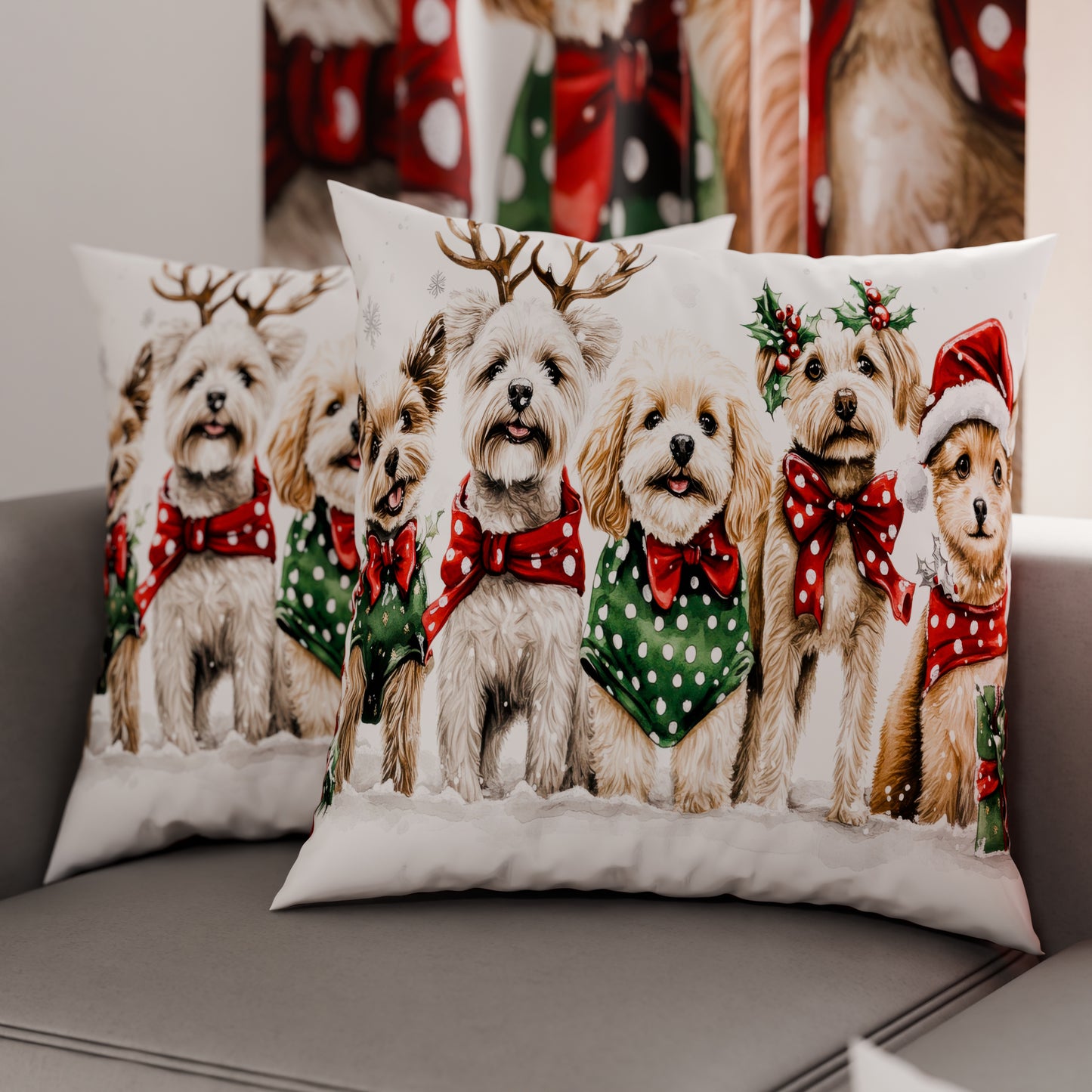 Cuscini, Copricuscini Divano, Cuscini Arredo Natalizi 25 Xmas 9