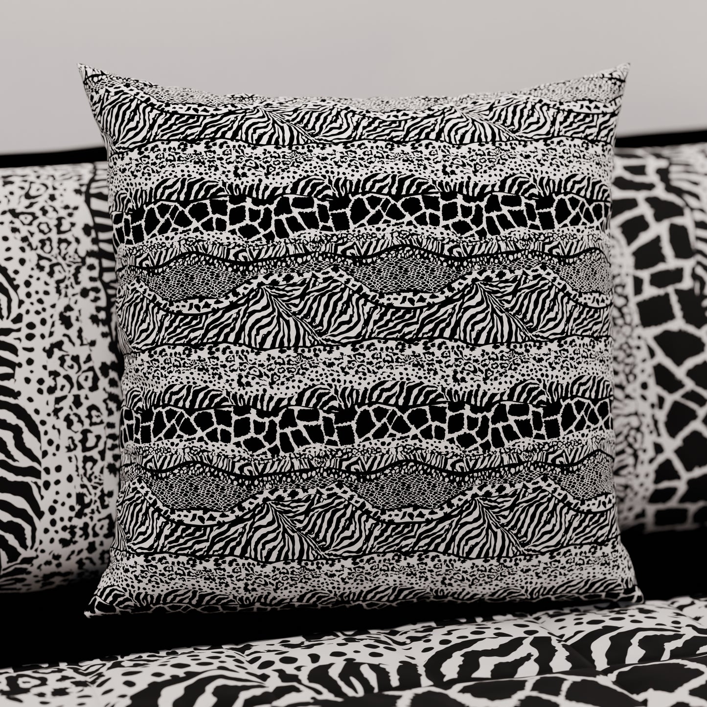 Cuscini, Copricuscini Divano, Cuscini Arredo in Stampa Digitale Animalier 05