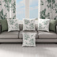 Coussins, Housses de coussin pour canapé, Coussins décoratifs en impression numérique Botanique 03-08