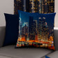 Coussins, Housses de Coussin pour Canapé, Coussins Décoratifs en Impression Digitale Ville 02