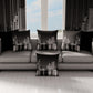 Coussins, Housses de coussin pour canapé, Coussins décoratifs en impression numérique Ville 03