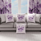 Coussins, Housses de coussin pour canapé, Coussins décoratifs en impression numérique Nœud Lilas