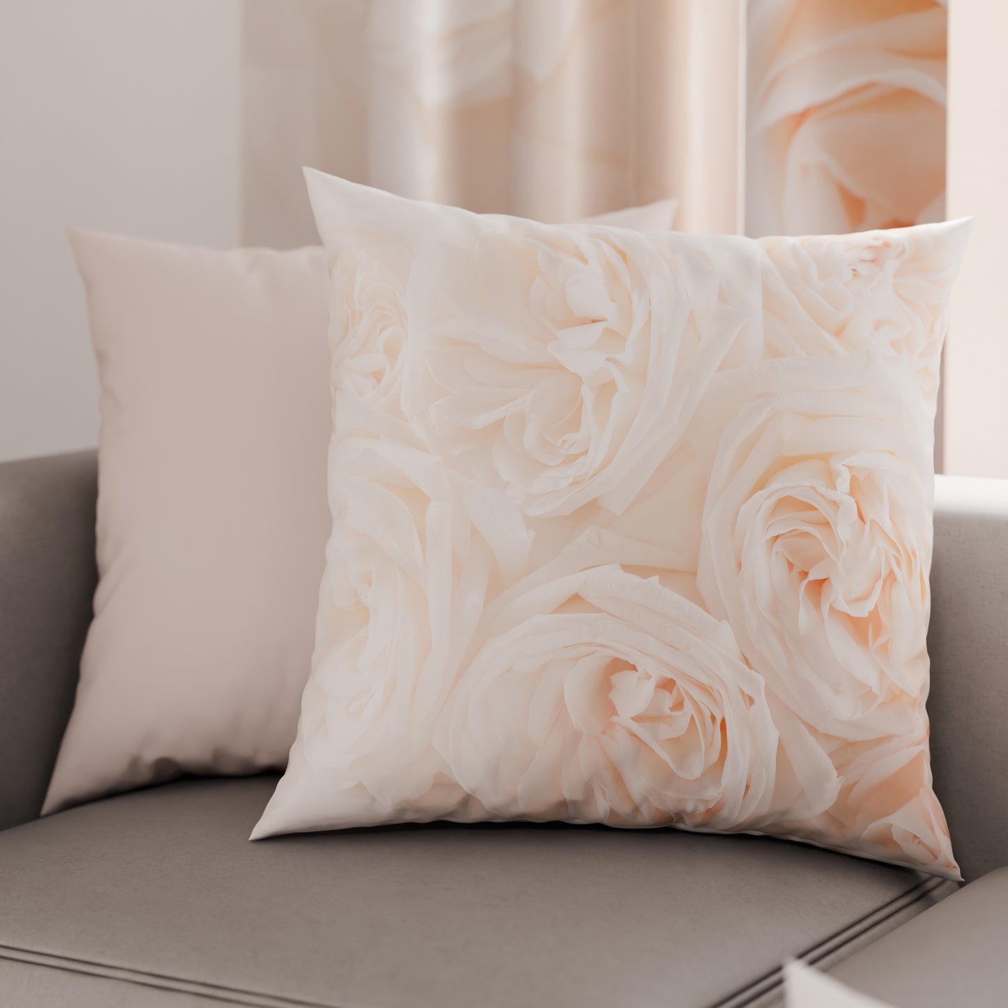Coussins, Housses de coussin pour canapé, Coussins décoratifs en impression numérique florale 16