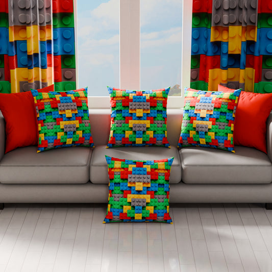 Cuscini, Copricuscini Divano, Cuscini Arredo in Stampa Digitale Lego