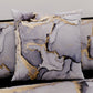 Cuscini, Copricuscini Divano, Cuscini Arredo in Stampa Digitale Marble 04 Grigio Scuro