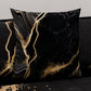 Cuscini, Copricuscini Divano, Cuscini Arredo in Stampa Digitale Marble 07 Nero