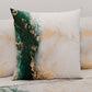 Cuscini, Copricuscini Divano, Cuscini Arredo in Stampa Digitale Marble 09 Smeraldo