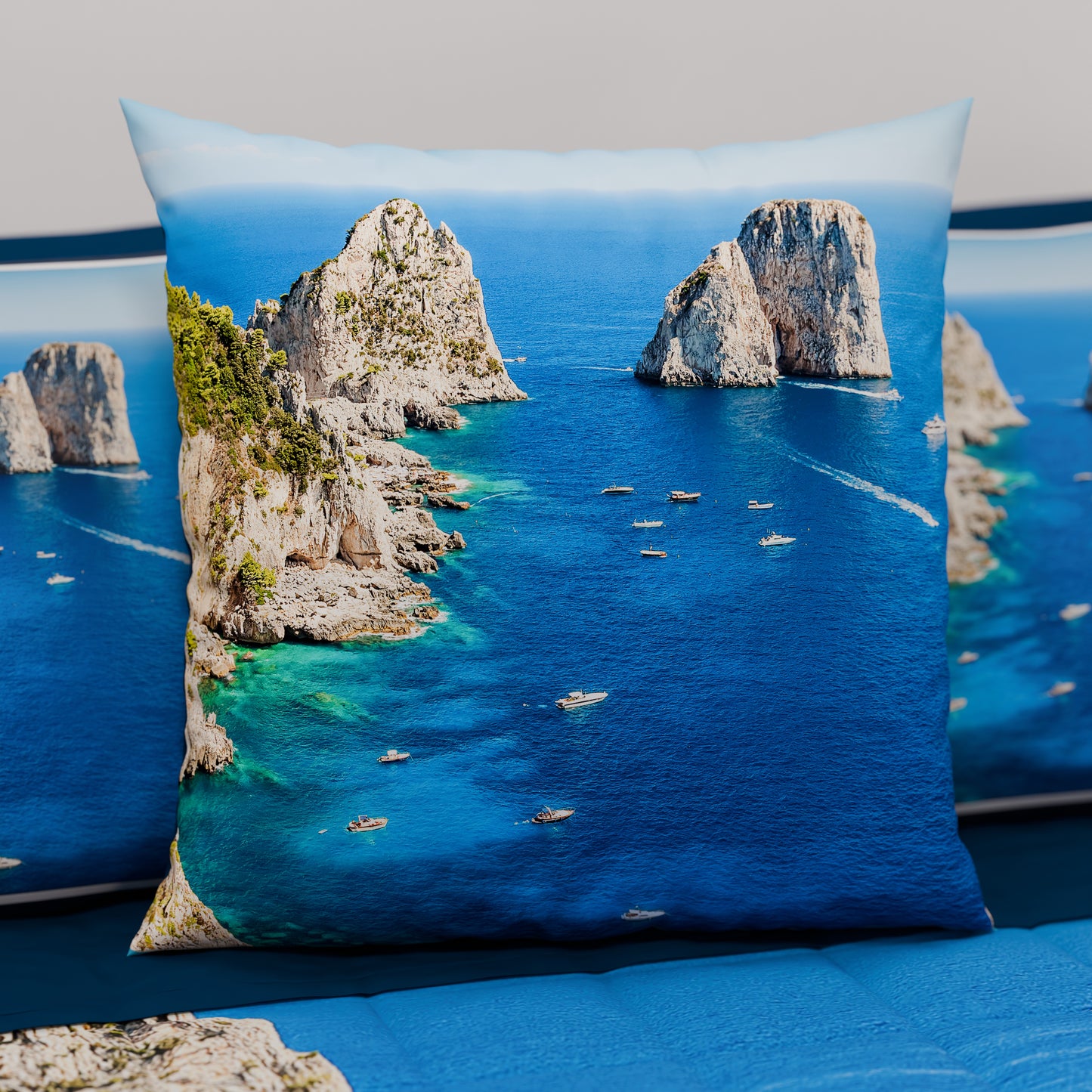 Coussins, Housses de Coussin pour Canapé, Coussins Décoratifs en Impression Digitale Marin 03