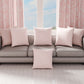 Cuscini, Copricuscini Divano, Cuscini Arredo in Stampa Digitale Pizzo Rose Rosa