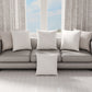 Coussins, Housses de coussin pour canapé, Coussins décoratifs en impression numérique Dentelle Rose Taupe