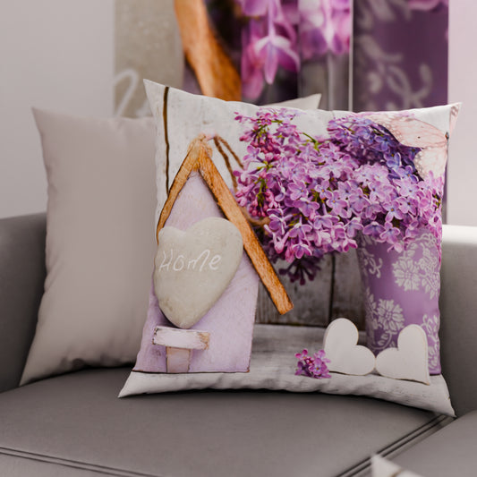 Coussins, Housses de coussin pour canapé, Coussins décoratifs en impression numérique Shabby 01