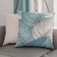 Coussins, Housses de coussin pour canapé, Coussins décoratifs en impression numérique Tropical Céleste Argent