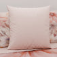 Coussins, Housses de Coussin pour Canapé, Coussins Décoratifs Uni, Rose Pâle