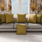 Coussins, Housses de coussin pour canapé, Coussins décoratifs unis, Boue