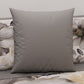 Coussins, Housses de coussin pour canapé, Coussins décoratifs unis, Gris Foncé