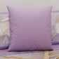 Coussins, Housses de Coussin pour Canapé, Coussins Décoratifs Uni, Lilas