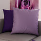 Coussins, Housses de coussin pour canapé, Coussins décoratifs unis, Lilas/Violet