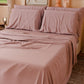 Double, single, one and a half square sheets, 100% cotton, powder