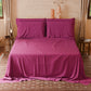Lenzuola Matrimoniali Singole Cotone Fucsia Made in Italy | PETTI Artigiani Italiani