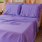 Double, Single, Single and Half Sheets, 100% Cotton, Lilac