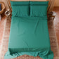 Draps doubles, simples, une place et demie, en coton, ottanio