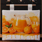 Copriforno per Cucina in Stampa Digitale Fruit - Arancia