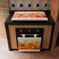 Housse de Plaque de Cuisson pour Cuisine en Impression Numérique Fruit - Orange