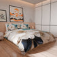 Housse de couette Double, Simple, Une place et demie, Floral 05-19