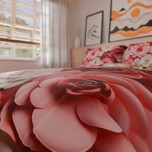 Housse de couette Double, Simple, Une place et demie, Floral 05-3