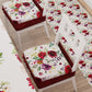 Coussins pour chaises avec élastique Housse de chaise en impression numérique Florale-07