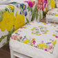 Coussins pour Chaises avec Élastique Housse de Chaise en Impression Numérique Florale 30