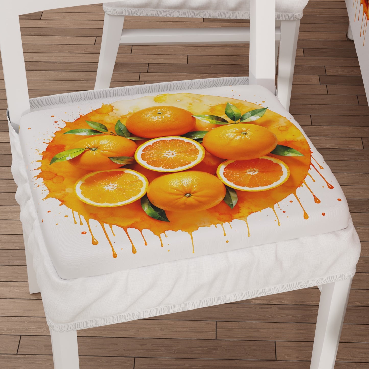 Coprisedia con Elastico Fruit Arancione Arancia | Stampa 4K | 2 o 6 Pz
