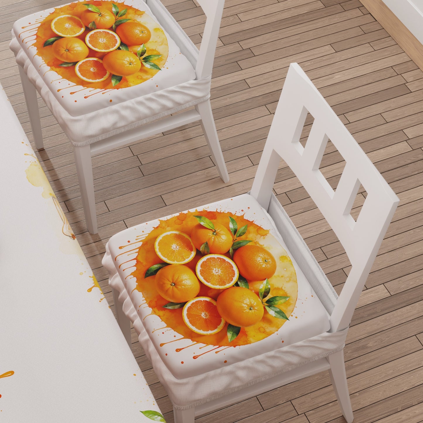 Coprisedia con Elastico Fruit Arancione Arancia | Stampa 4K | 2 o 6 Pz