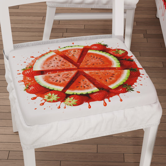 Coprisedia con Elastico Fruit Rosso Melone Fragola | Stampa 4K | 2 o 6 Pz