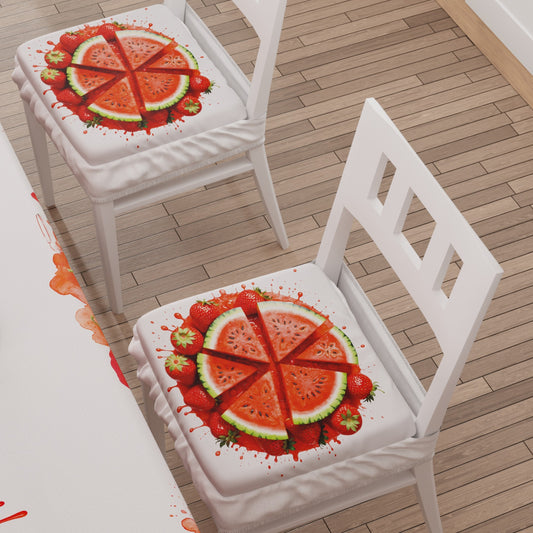 Coprisedia con Elastico Fruit Rosso Melone Fragola | Stampa 4K | 2 o 6 Pz