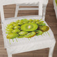 Coprisedia con Elastico Fruit Verde Kiwi Uva | Stampa 4K | Set 2 o 6 Pz