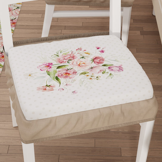 Coprisedia con Elastico Shabby Beige | Stampa 4K | Set 2 o 6 Pz