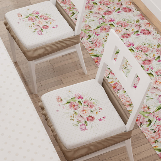 Coprisedia con Elastico Shabby Beige | Stampa 4K | Set 2 o 6 Pz
