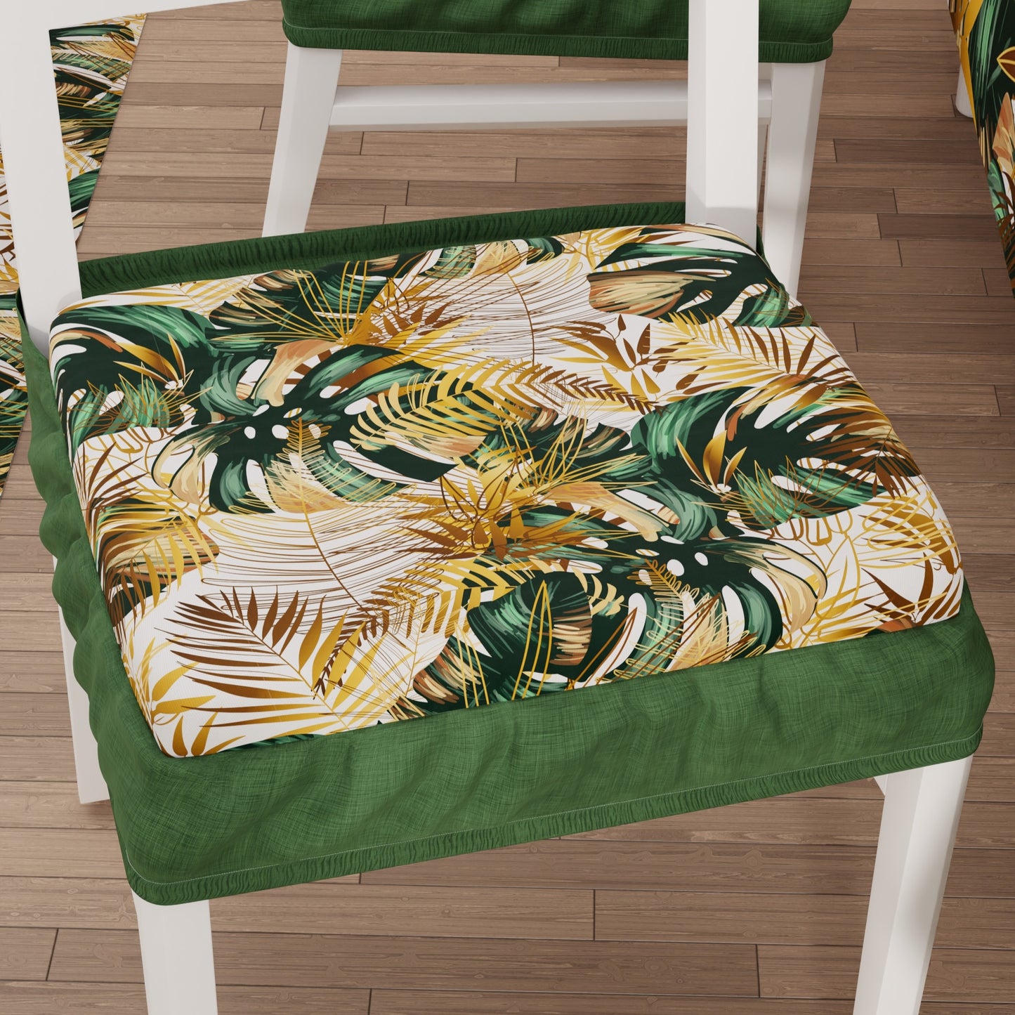 Coussins pour Chaises avec Élastique Housses de Chaise en Impression Digitale Tropicale 04