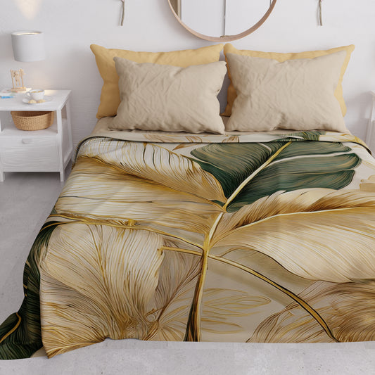 Copriletto Estivo, Coperta Leggera, Lenzuola Copriletto Floreale 04-302