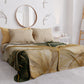 Boutis d'été, Couverture légère, Draps boutis fleuris 04-302