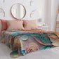 Boutis d'Été, Couverture Légère, Draps Boutis à Motif Floral 05-11