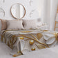 Copriletto Estivo, Coperta Leggera, Lenzuola Copriletto Floreale 05-13
