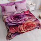 Couvre-lit d'été, Couverture légère, Draps couvre-lit floral 05-17