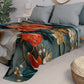 Couvre-lit d'été, Couverture légère, Draps couvre-lit floral 05-18