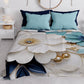 Couvre-lit d'été, Couverture légère, Draps couvre-lit floral 05-19