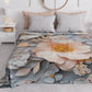 Couvre-lit d'été, Couverture légère, Draps couvre-lit floral 05-20
