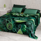 Drap housse décoratif pour canapé, couvre-lit, nappe et tout usage en microfibre | Motif floral 05-22