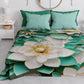 Copriletto Estivo, Coperta Leggera, Lenzuola Copriletto Floreale 05-7