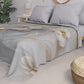 Copriletto Estivo, Coperta Leggera, Lenzuola Copriletto Floreale 06-1